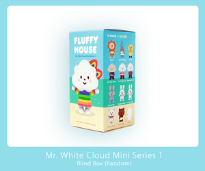 Mr. White Cloud Mini Series 1 by Fluffy House x POP MART