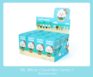 Mr. White Cloud Mini Series 1 by Fluffy House x POP MART