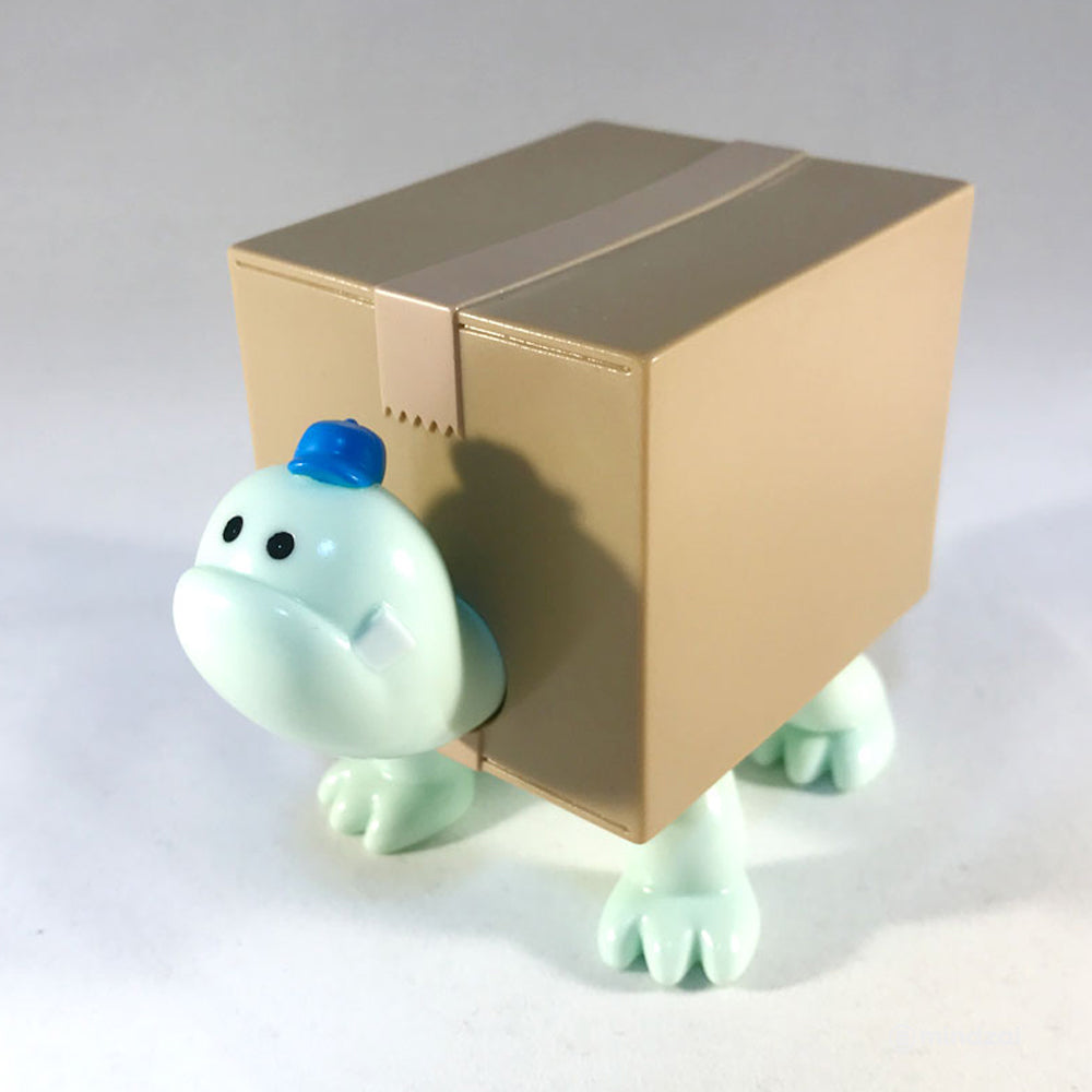 Box Turtles Blue x Melon Sofubi Toy Figure by Hariken