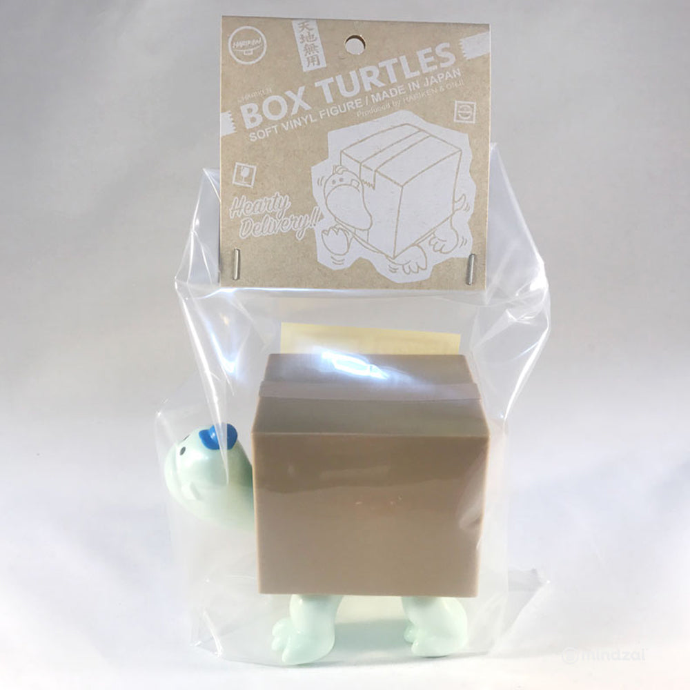 Box Turtles Blue x Melon Sofubi Toy Figure by Hariken