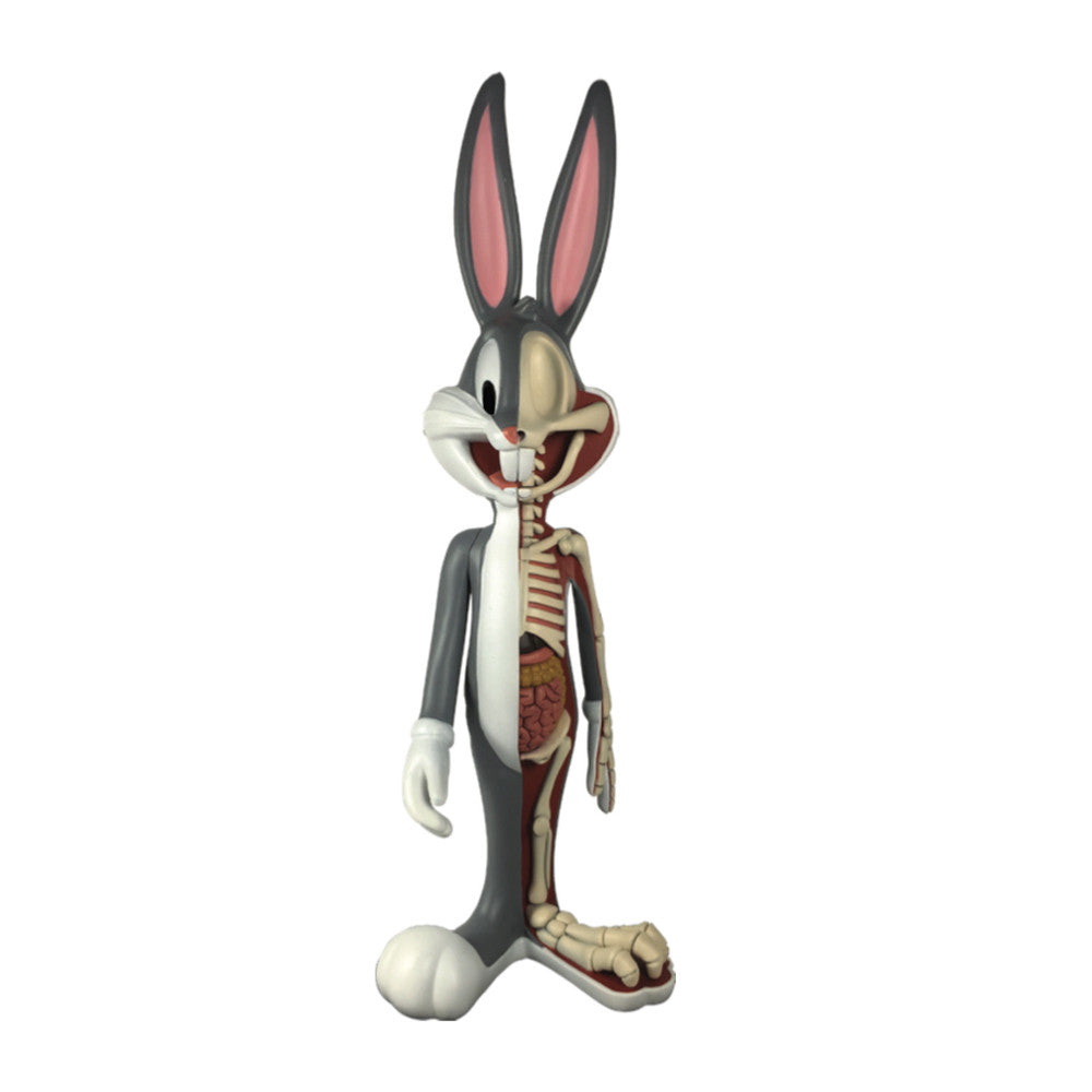 Looney Tunes Anatomical Wabbit Bug Bunny Figure by Jason Freeny x Kidrobot - Mindzai  - 1