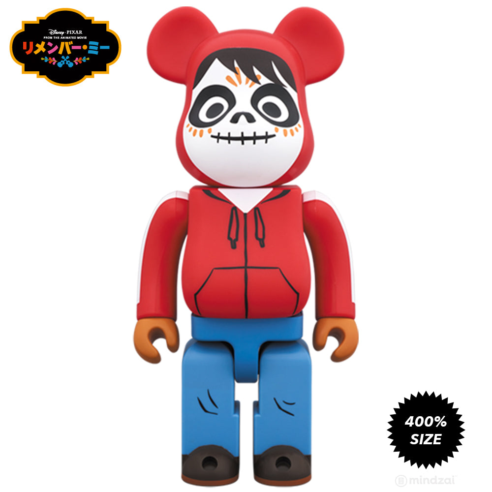 Disney Coco Miguel 400% Bearbrick by Medicom Toy