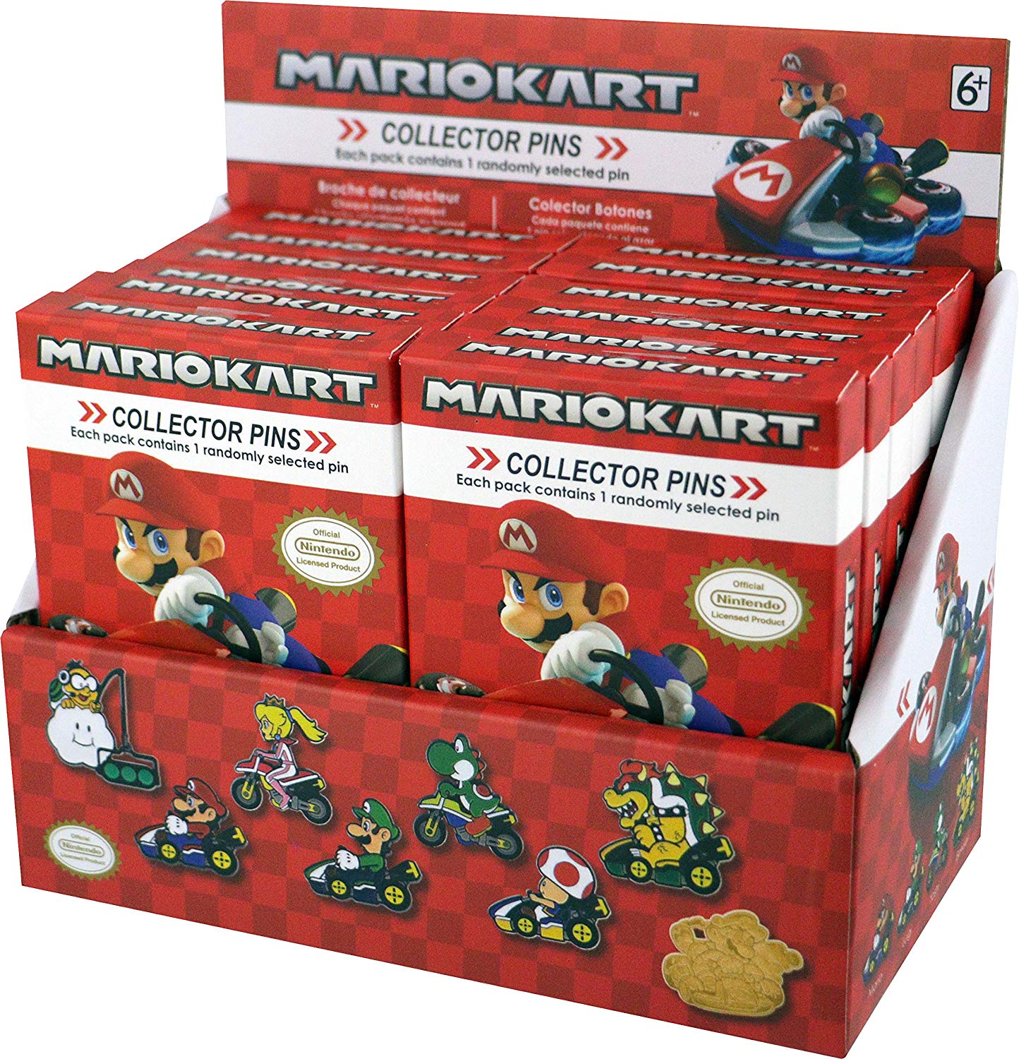 Mario Kart Nintendo Collector Blind Box Enamel Pins