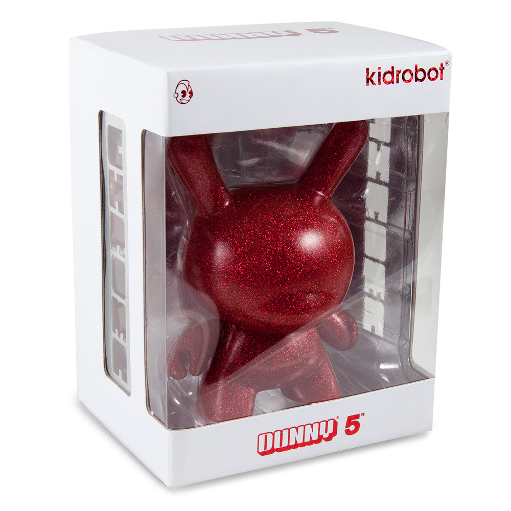 Red Chroma 5-inch Dunny by Kidrobot - Mindzai  - 6