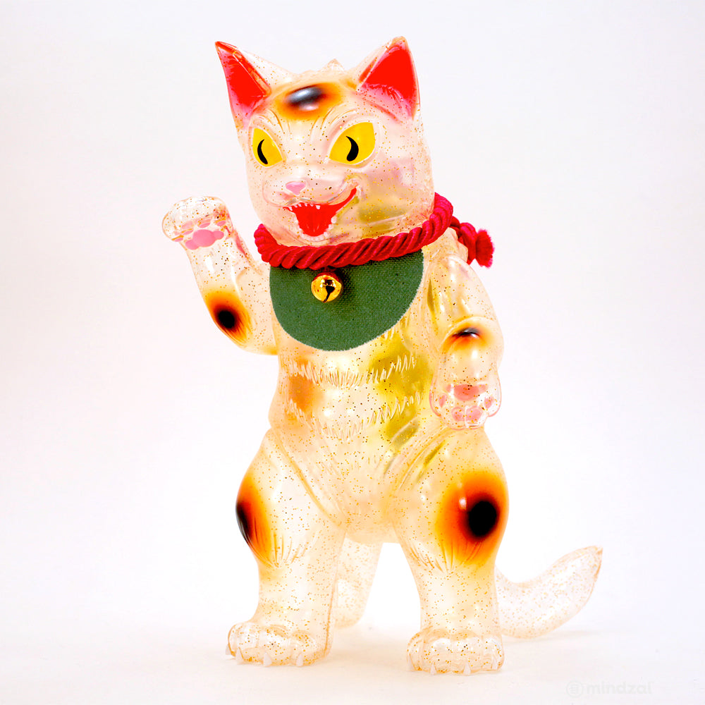 Negora Lucky Cat 8-Inch Clear Edition by Konatsuya