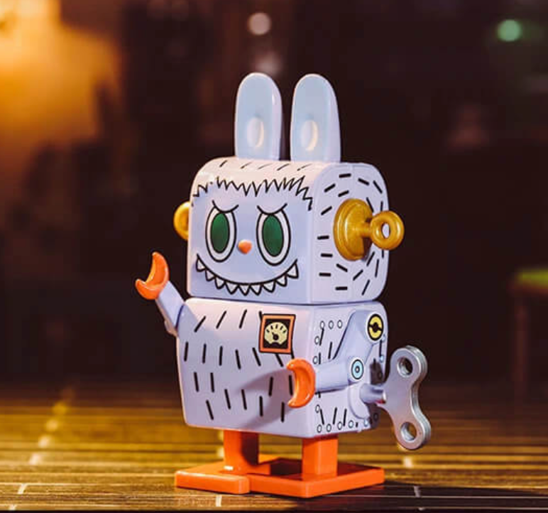 Clockwork Walking Robot - The Labubu Monsters Toys Series  by POP MART