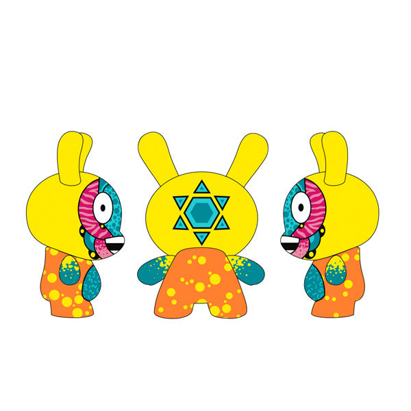 Codename Unknown 5-inch Dunny by Sekure D x Kidrobot - Mindzai  - 3