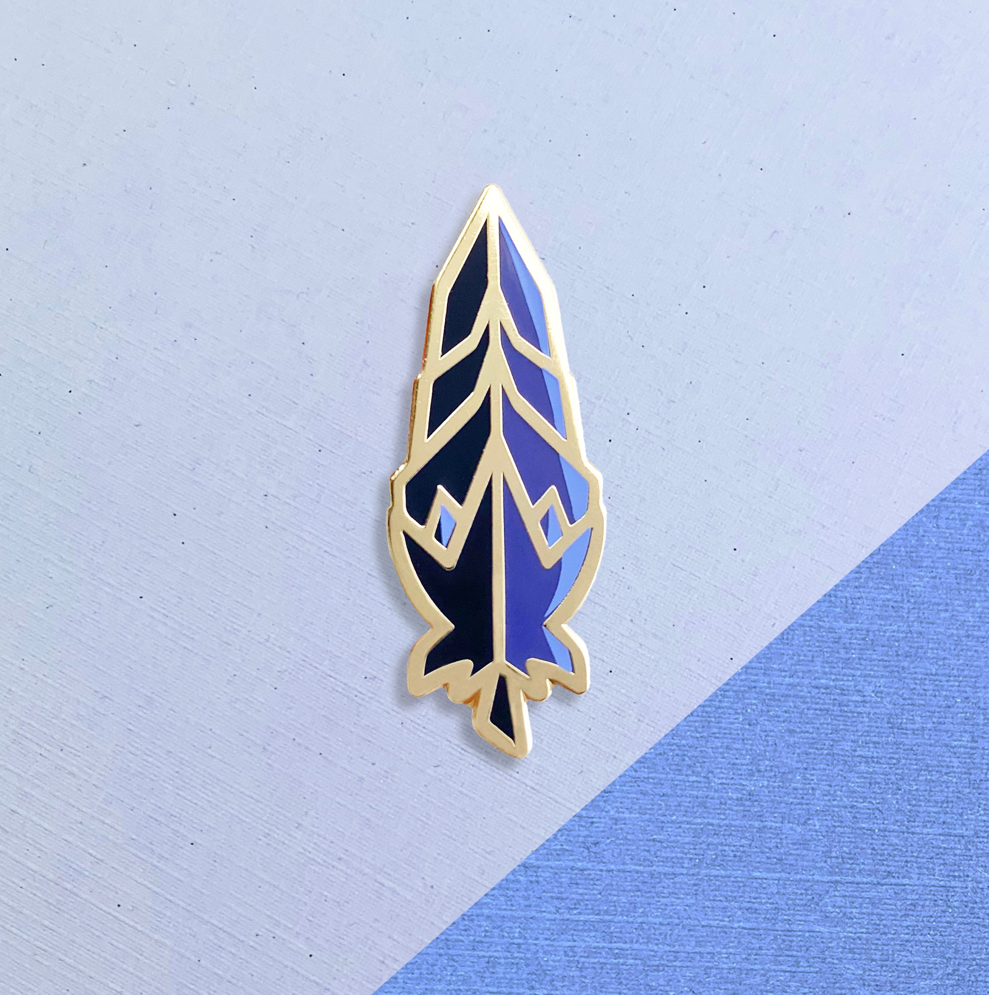 Corviknight Feather Enamel Pin by Shumi Collective