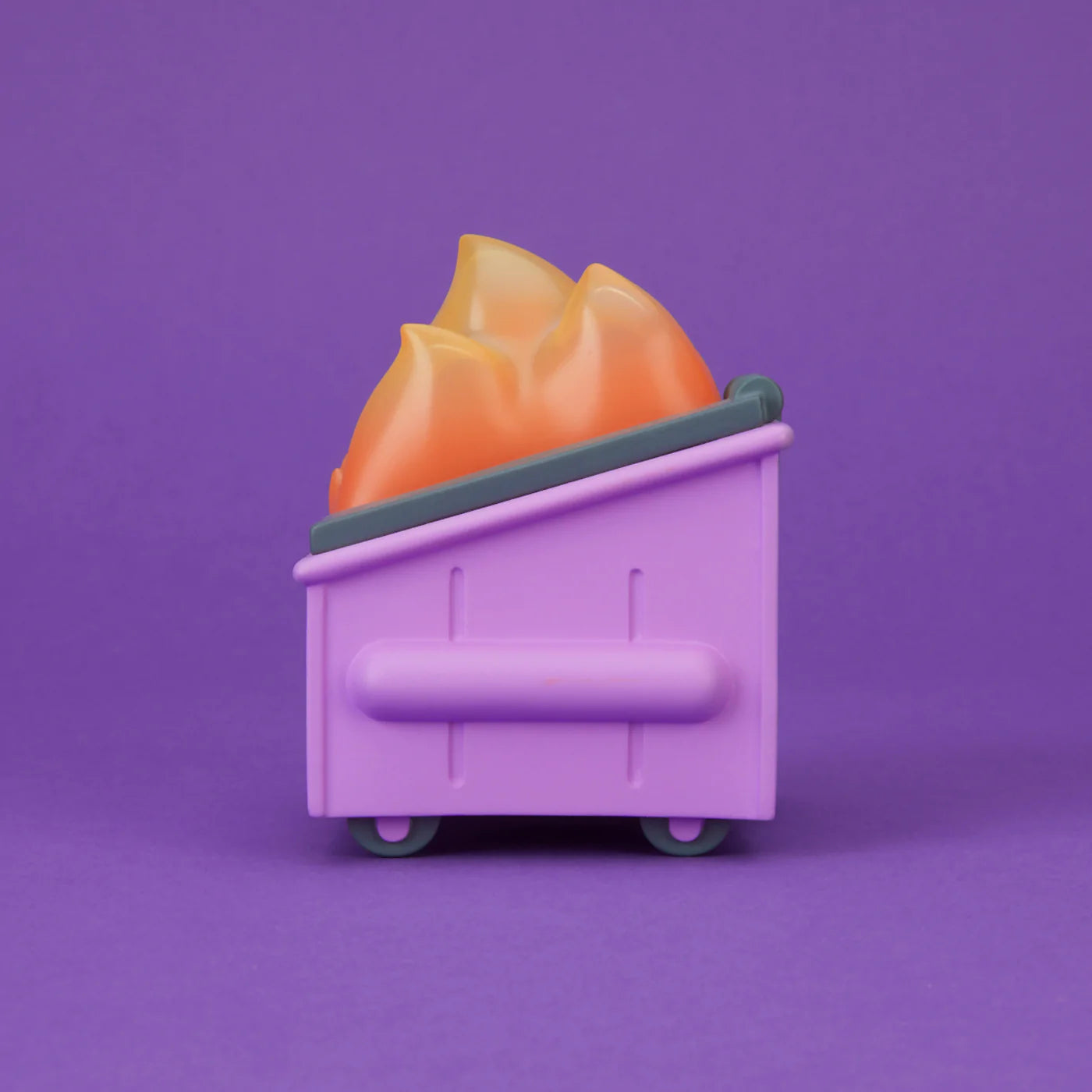 Dumpster Fire - Cough Syrup Purple Vinyl Figure