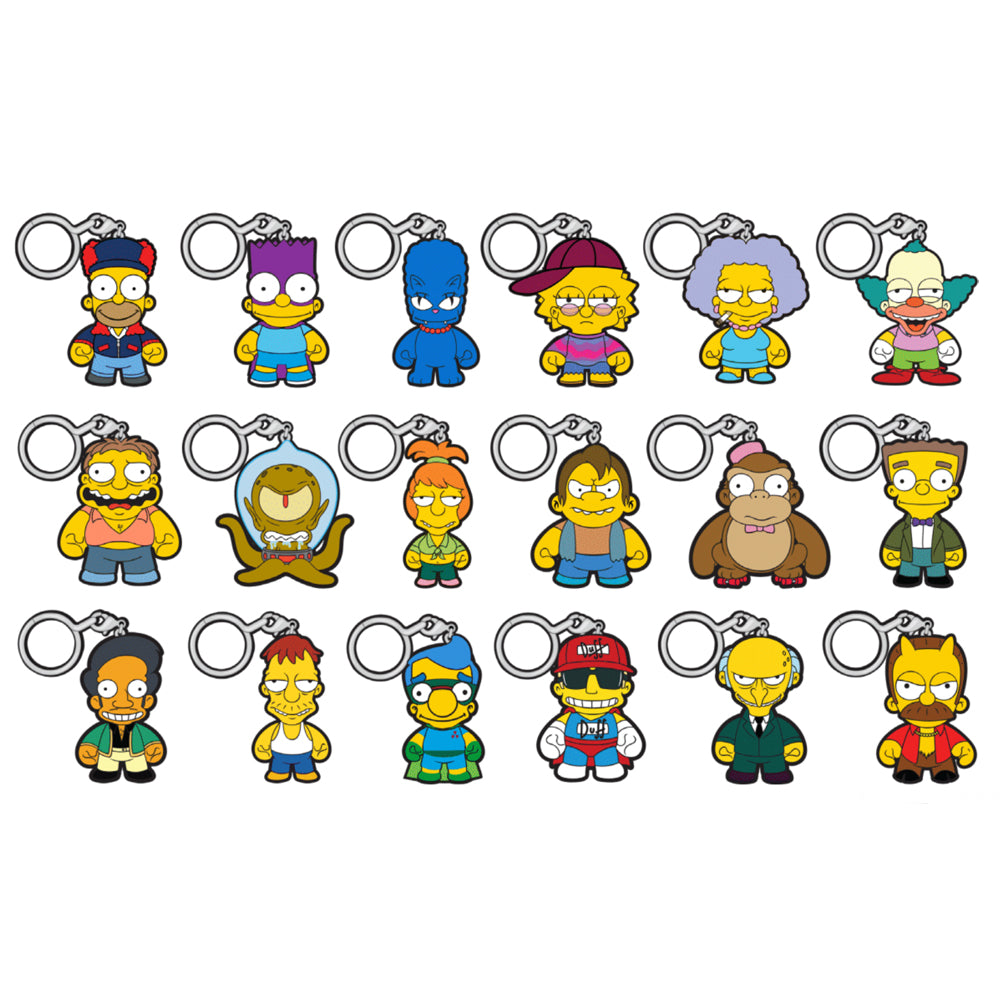The Simpsons Craptacular Blind Box Keychains by Kidrobot Mindzai Toy Shop