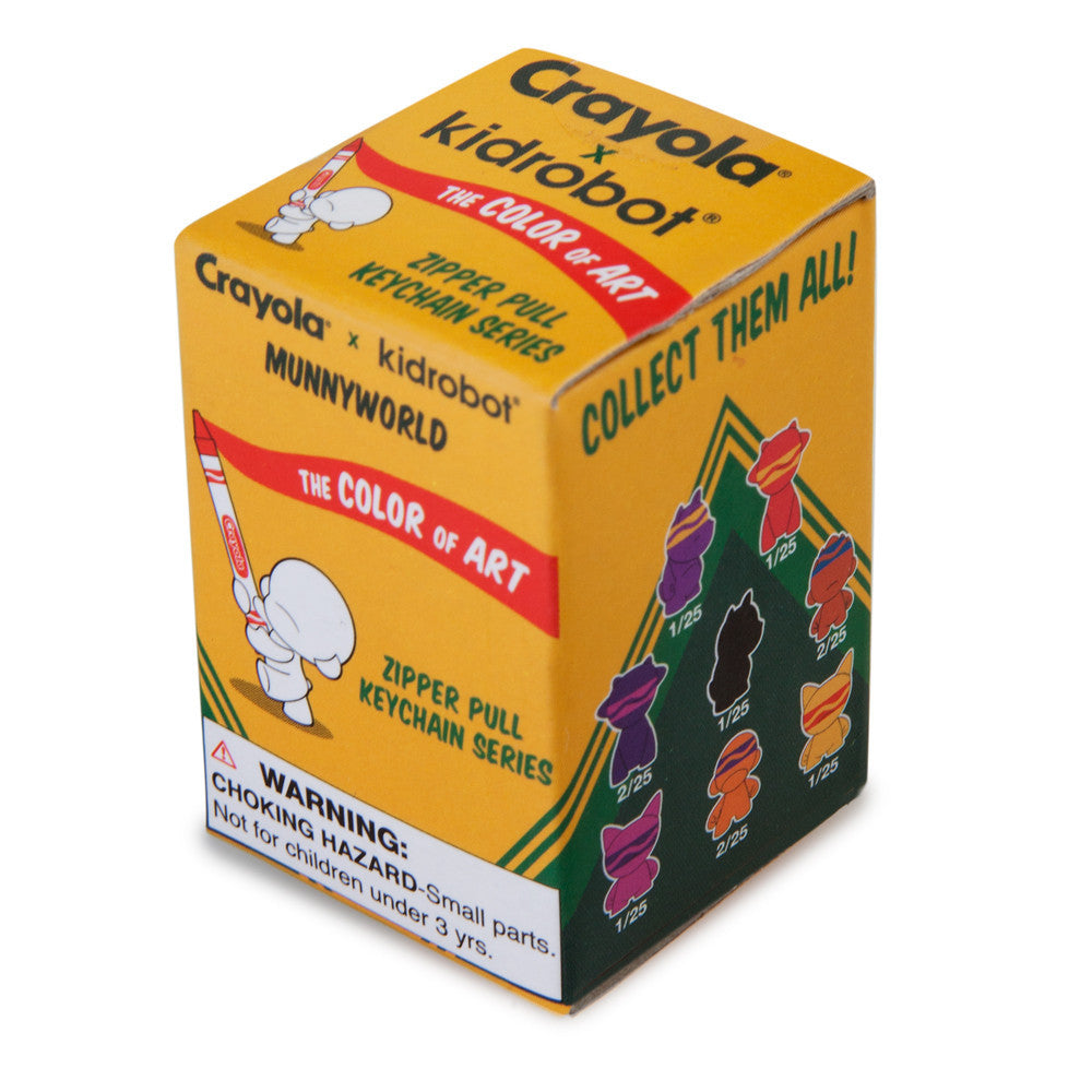 Crayola Munnyworld Zipper Pull Keychains Blind Box - Mindzai  - 20