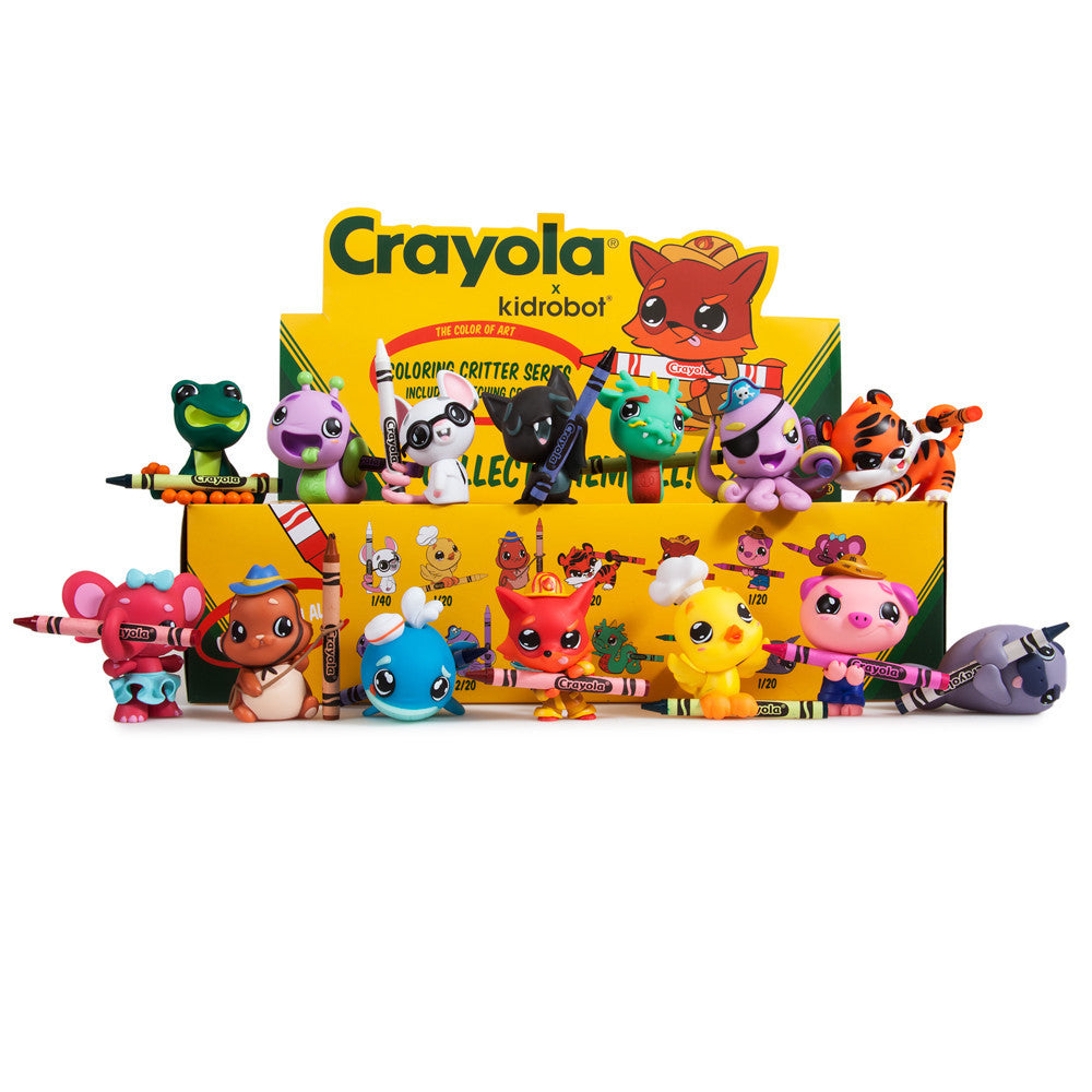 Crayola Critters Blind Box Mini Series by Kidrobot - Mindzai  - 1