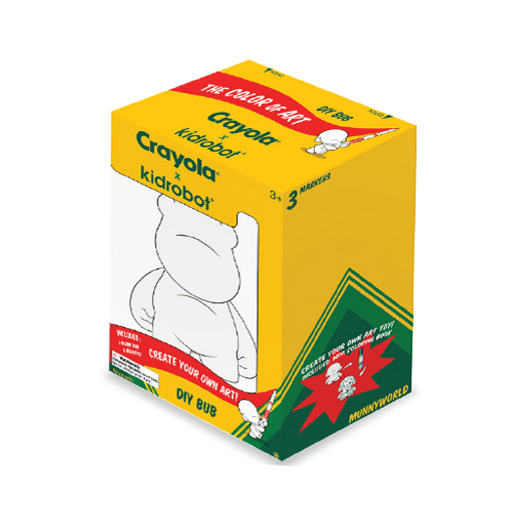 DIY Bub 4-inch by Kidrobot x Crayola - Mindzai  - 2