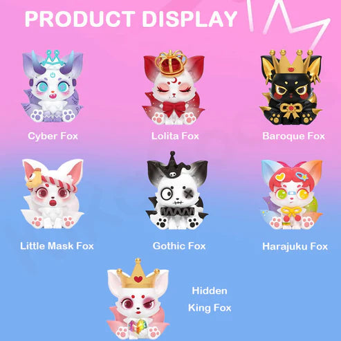 Baby Fox Series 1 Blind Box by Mianlingqi Studio