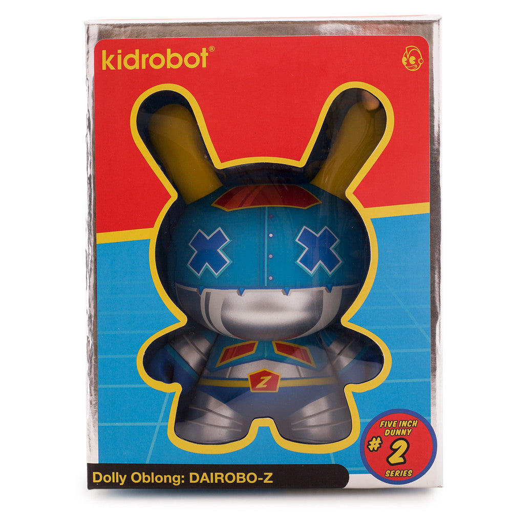 Dairobo Z 5” Dunny by Dolly Oblong x Kidrobot - Mindzai  - 6