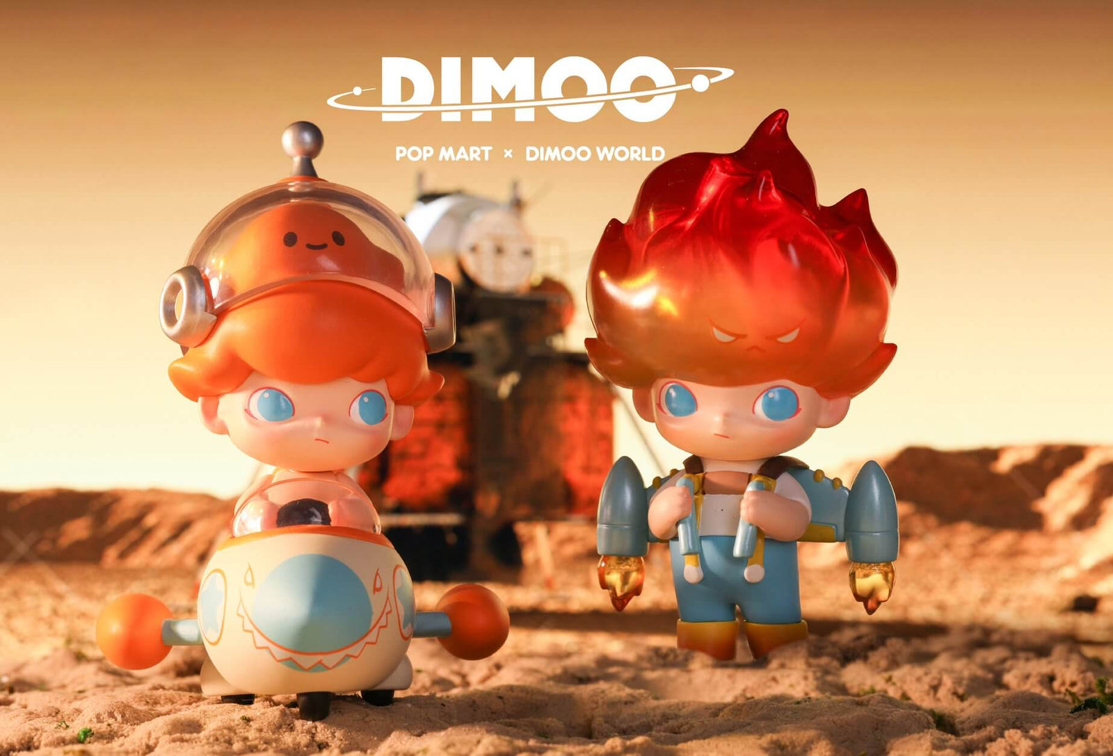 Dimoo Space Travel Blind Box Series by Ayan Tang x POP MART