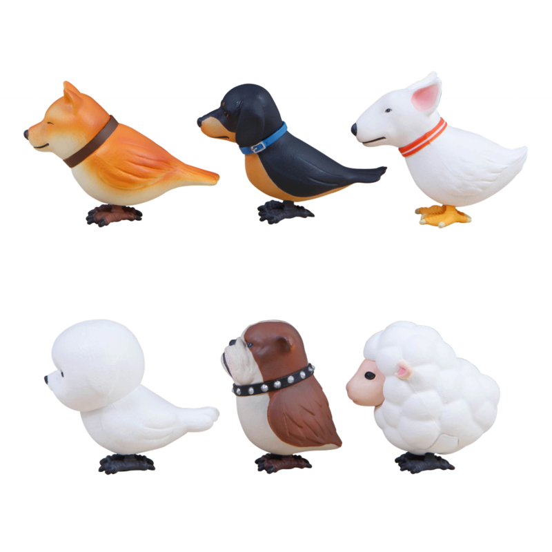 Dog bird shop toy
