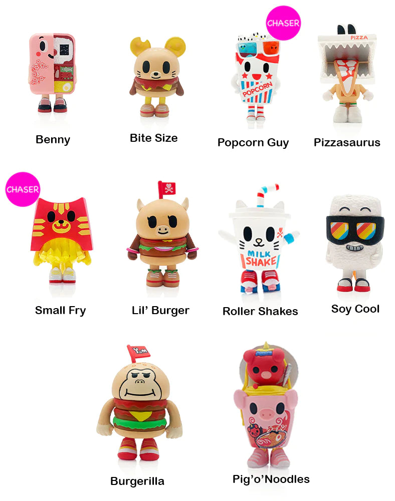 Fast Food Besties Blind Box by Tokidoki