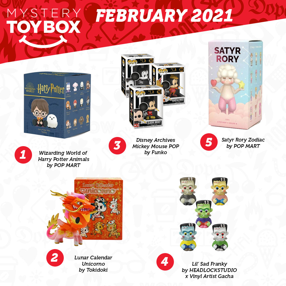 Mystery Toy Box Subscription - 12 Month Plan