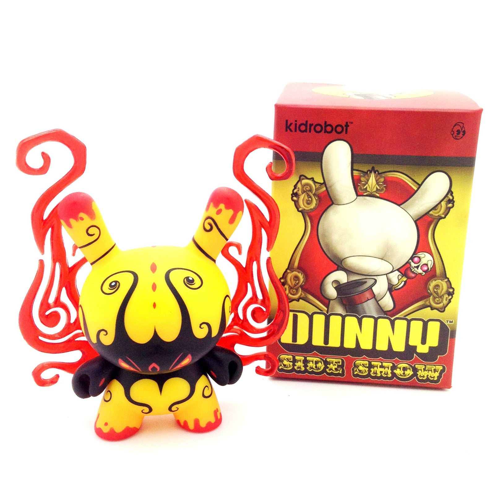 Side Show Dunny Series - Deeper Issues Yellow (Andrew Bell) - Mindzai  - 3