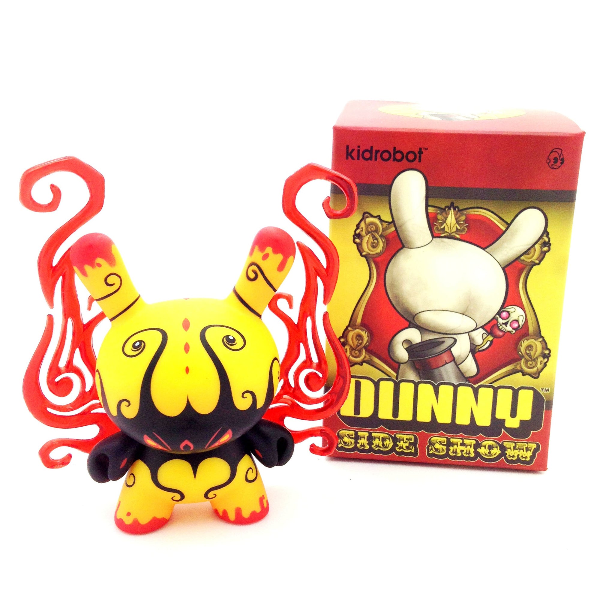 Side Show Dunny Series - Deeper Issues Yellow (Andrew Bell) - Mindzai  - 3