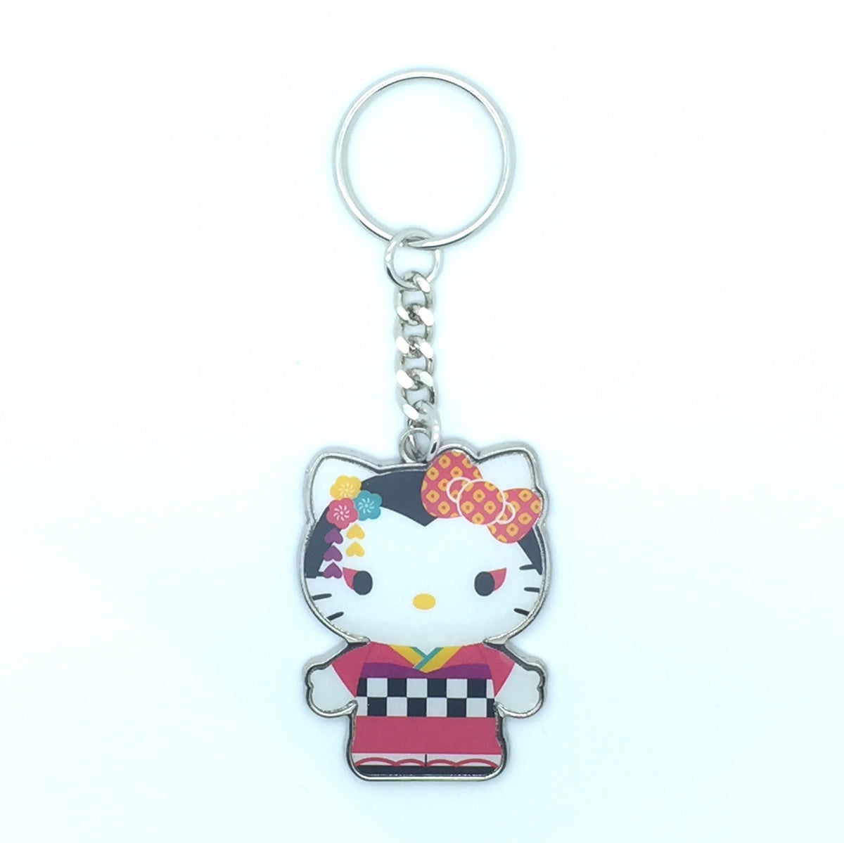 Hello Kitty Geisha Enamel Keychain - Mindzai 