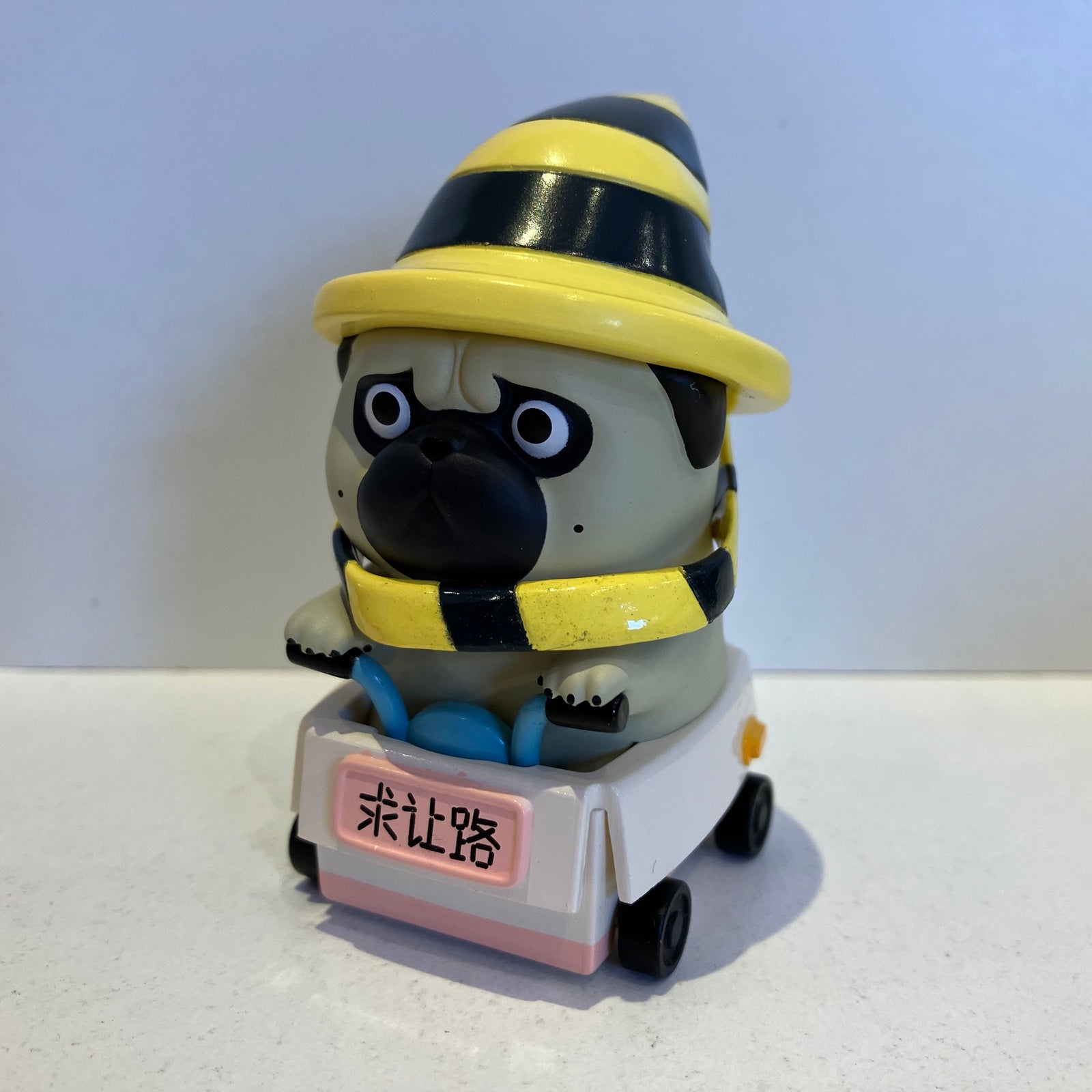 Hat Pileon Pug Riding - Wuhang Watch out by 52Toys - 1