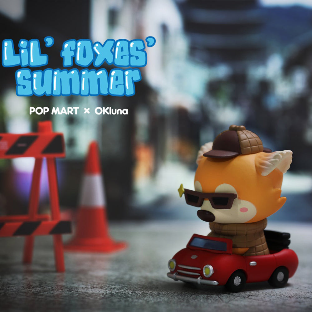 Goobi Lil Foxes Summer Blind Box Series by OKLuna x POP MART