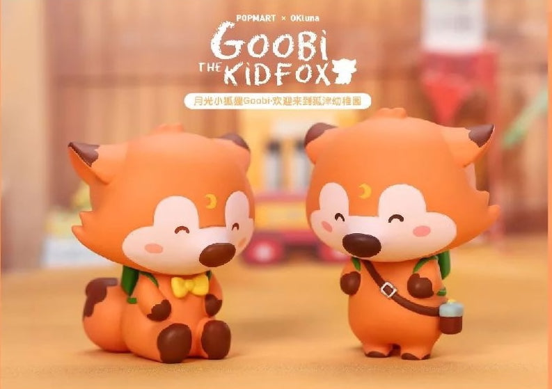 Goobi The Kid Fox Blind Box Series Toy by OKLuna x POP MART