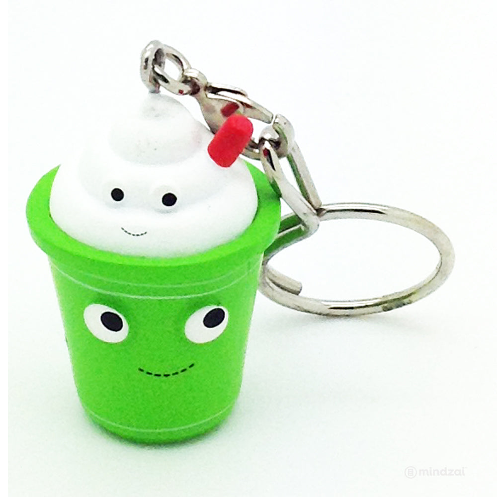 Yummy World Fresh Friends Keychain Series - Green Tea Latte