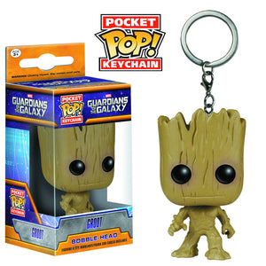 Groot Bobble-Head Pocket POP Keychain by Funko