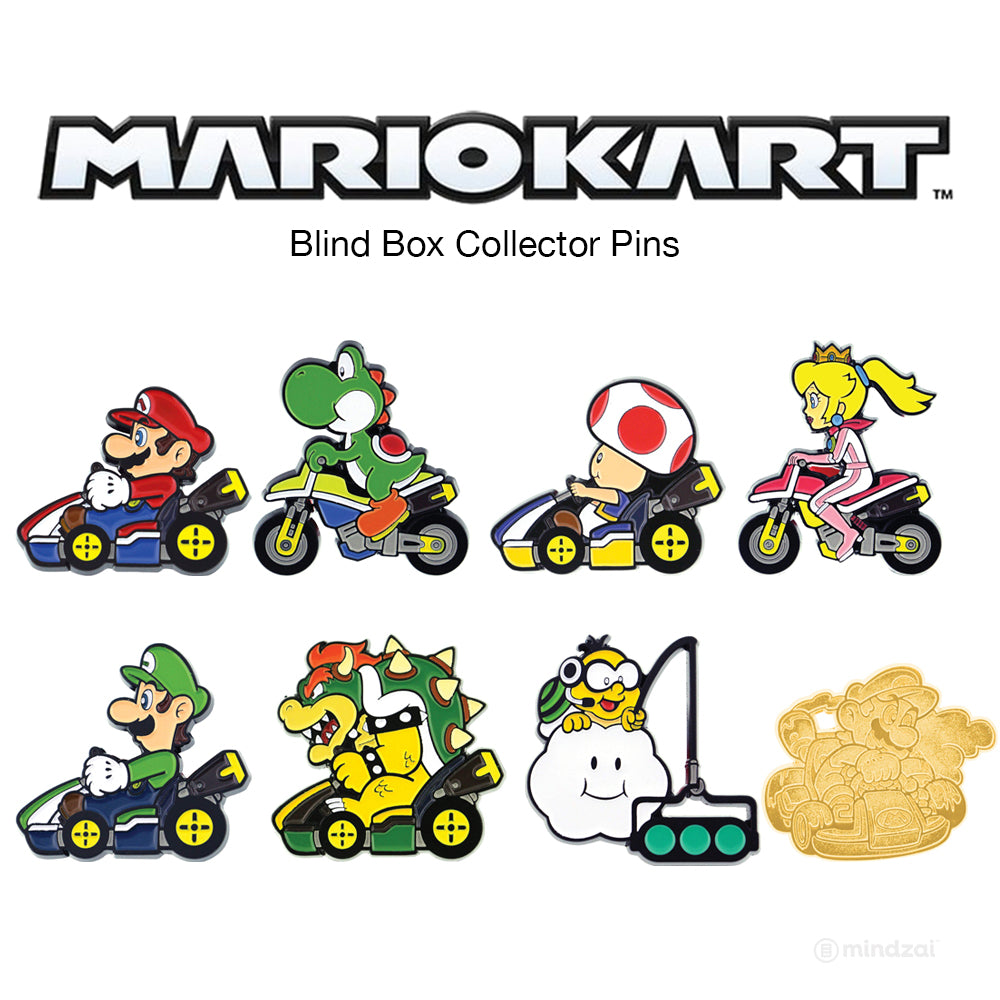 Mario Kart Nintendo Collector Blind Box Enamel Pins
