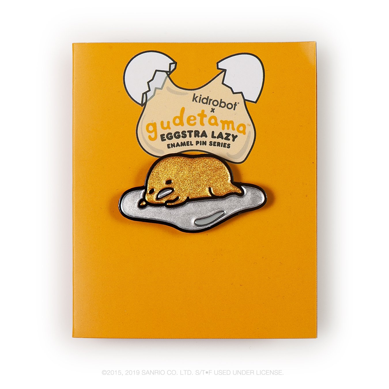 Gudetama Eggstra Lazy Enamel Pins Blind Box Series by Kidrobot x Sanrio