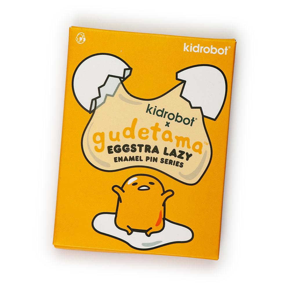 Gudetama Eggstra Lazy Enamel Pins Blind Box Series by Kidrobot x Sanrio