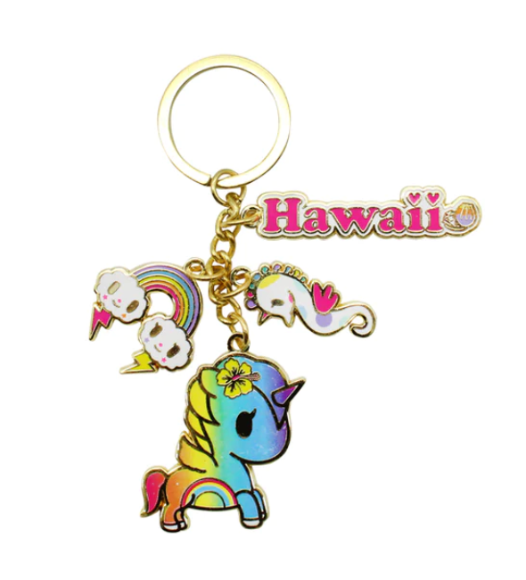 Aloha Collection Hawaii Charm Keychain by Tokidoki