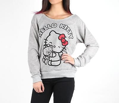 Hello Kitty Off Shoulder Sweater - Mindzai 