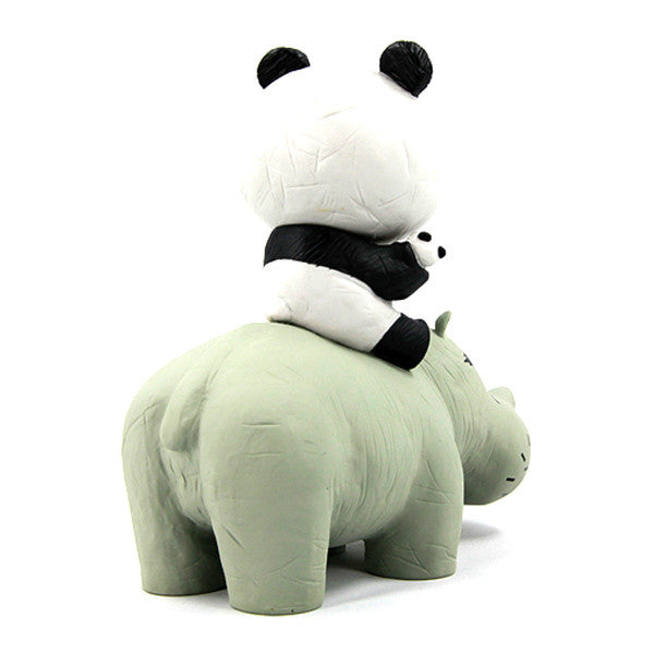 Hippo Panda Grey Edition by Cacooca - Mindzai  - 1