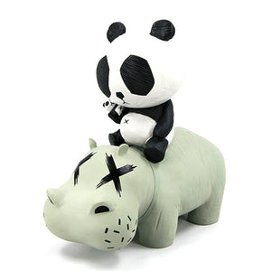Hippo Panda Grey Edition by Cacooca - Mindzai  - 1