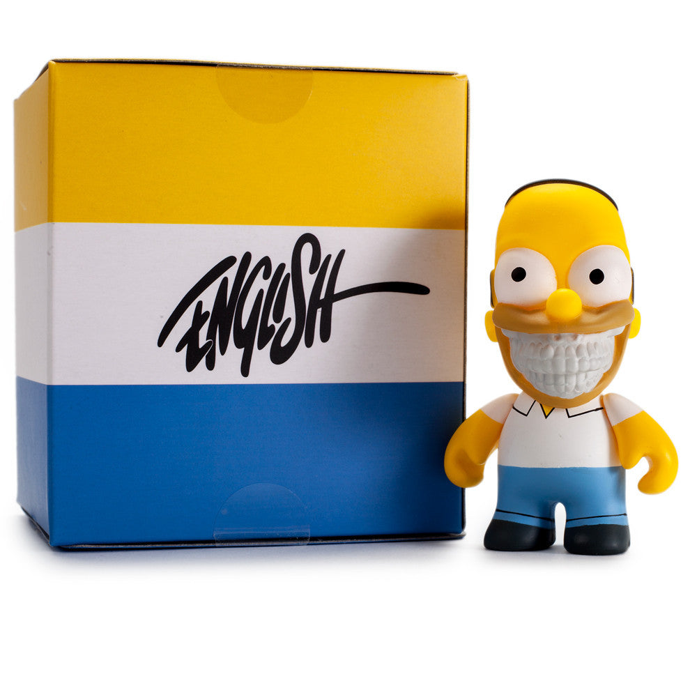 Homer Grin 3 inch by Ron English x Kidrobot - Mindzai  - 1