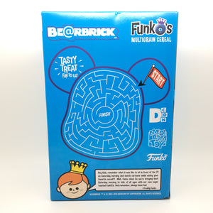 Bearbrick Funko's Cereal with 100% Bearbrick Figure Designer Con ( DCON ) Exclusive - Blue Box