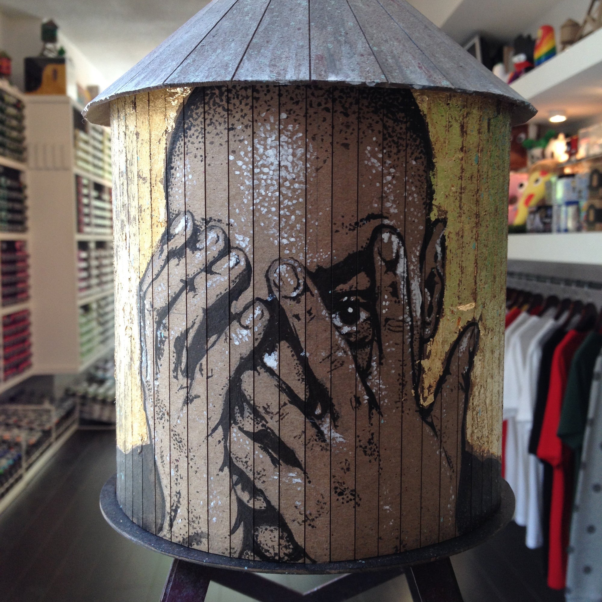 Kevin Ledo Custom Boundless Brooklyn Water Tower - Mindzai  - 1