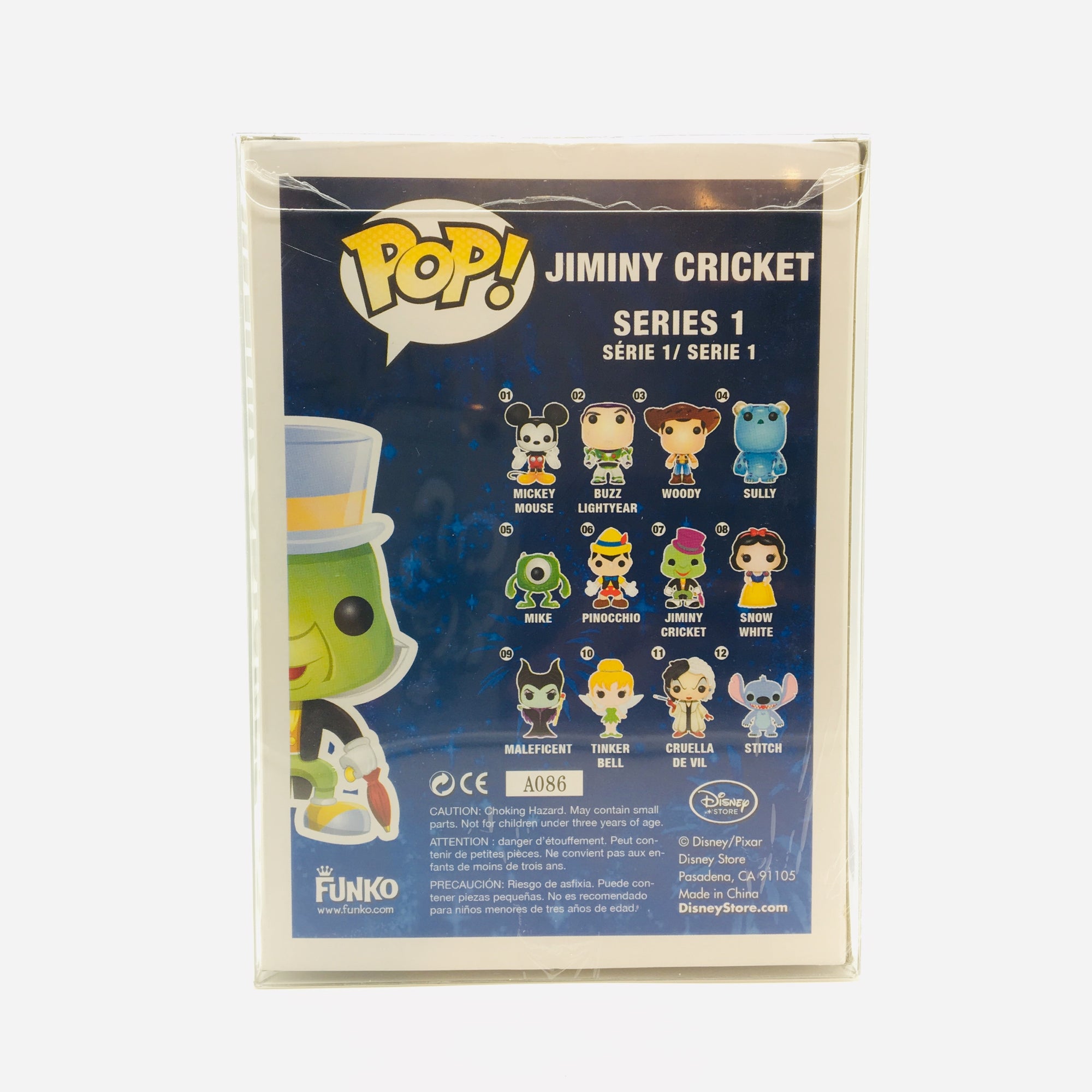 Disney Jiminy Cricket Pop Toy Figure #07 Vaulted by Funko