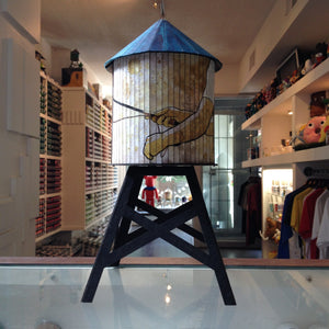 Lou Pimentel Time Flies Custom Boundless Brooklyn Water Tower - Mindzai  - 2