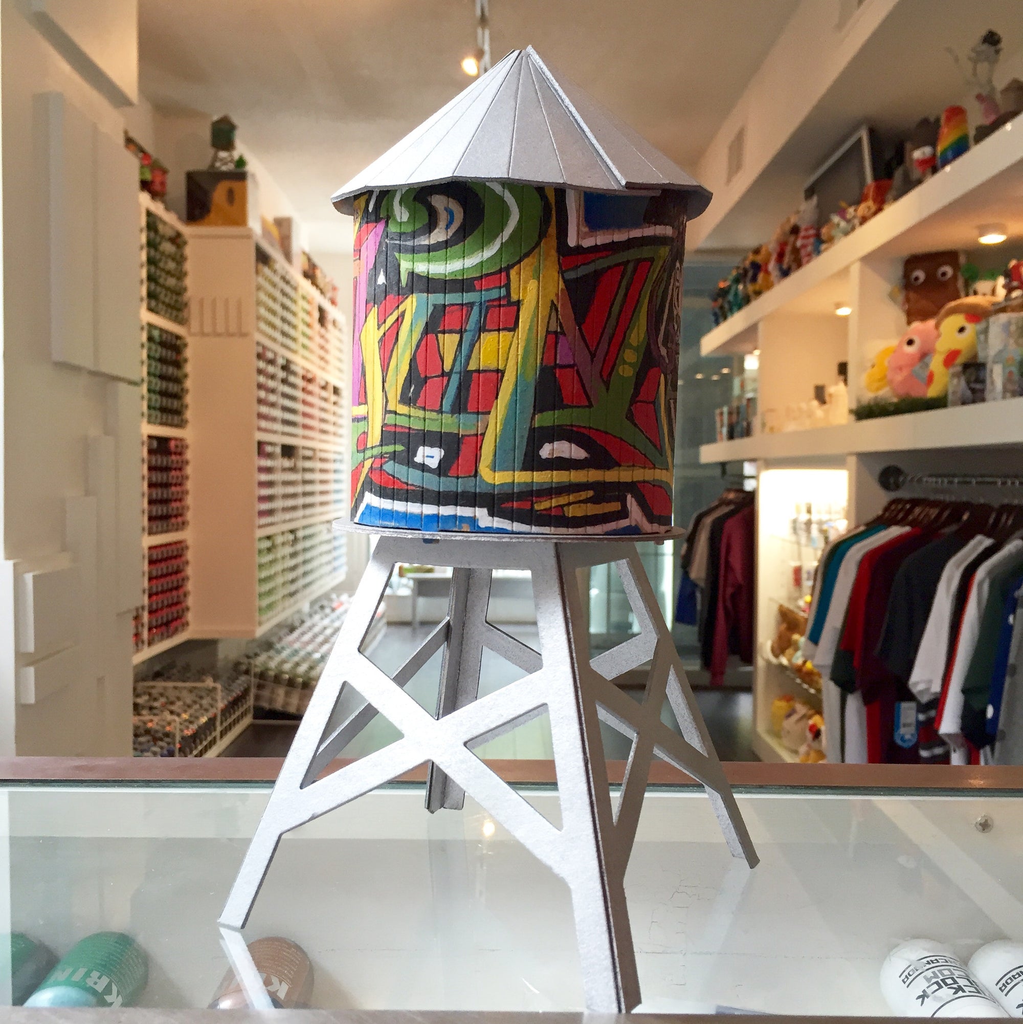 Nicholai Khan Custom Boundless Brooklyn Water Tower - Mindzai  - 4