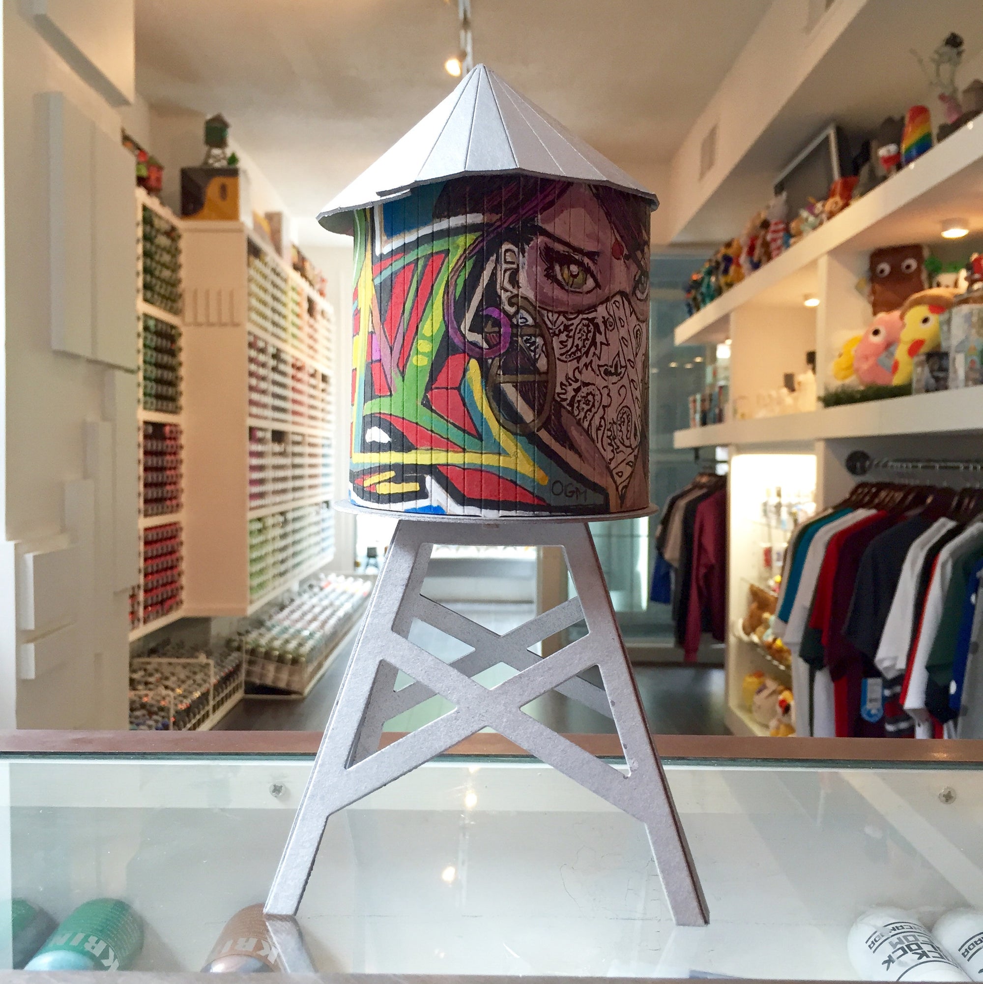 Nicholai Khan Custom Boundless Brooklyn Water Tower - Mindzai  - 5