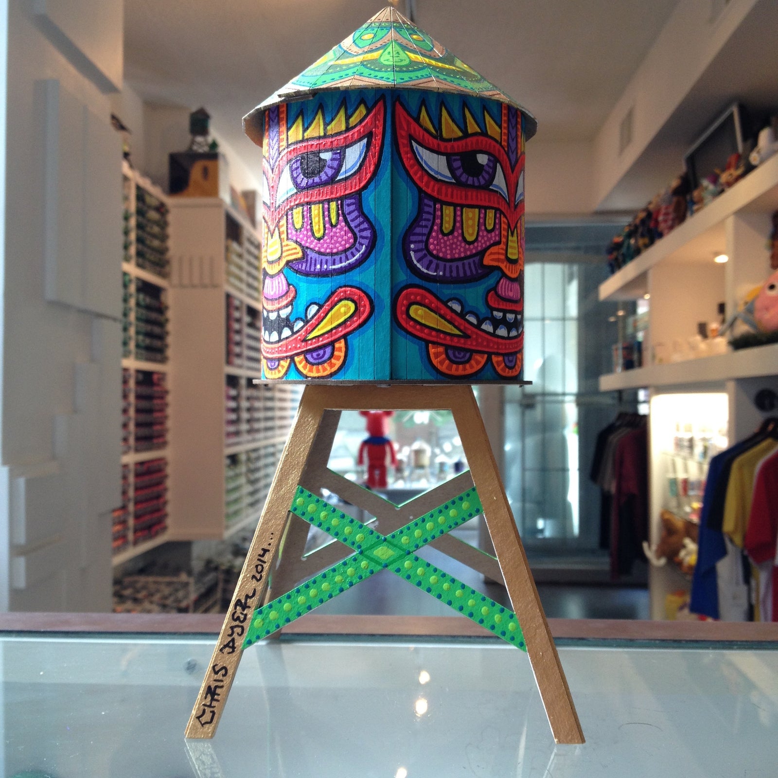 Chris Dyer Custom Boundless Brooklyn Water Tower - Mindzai  - 2
