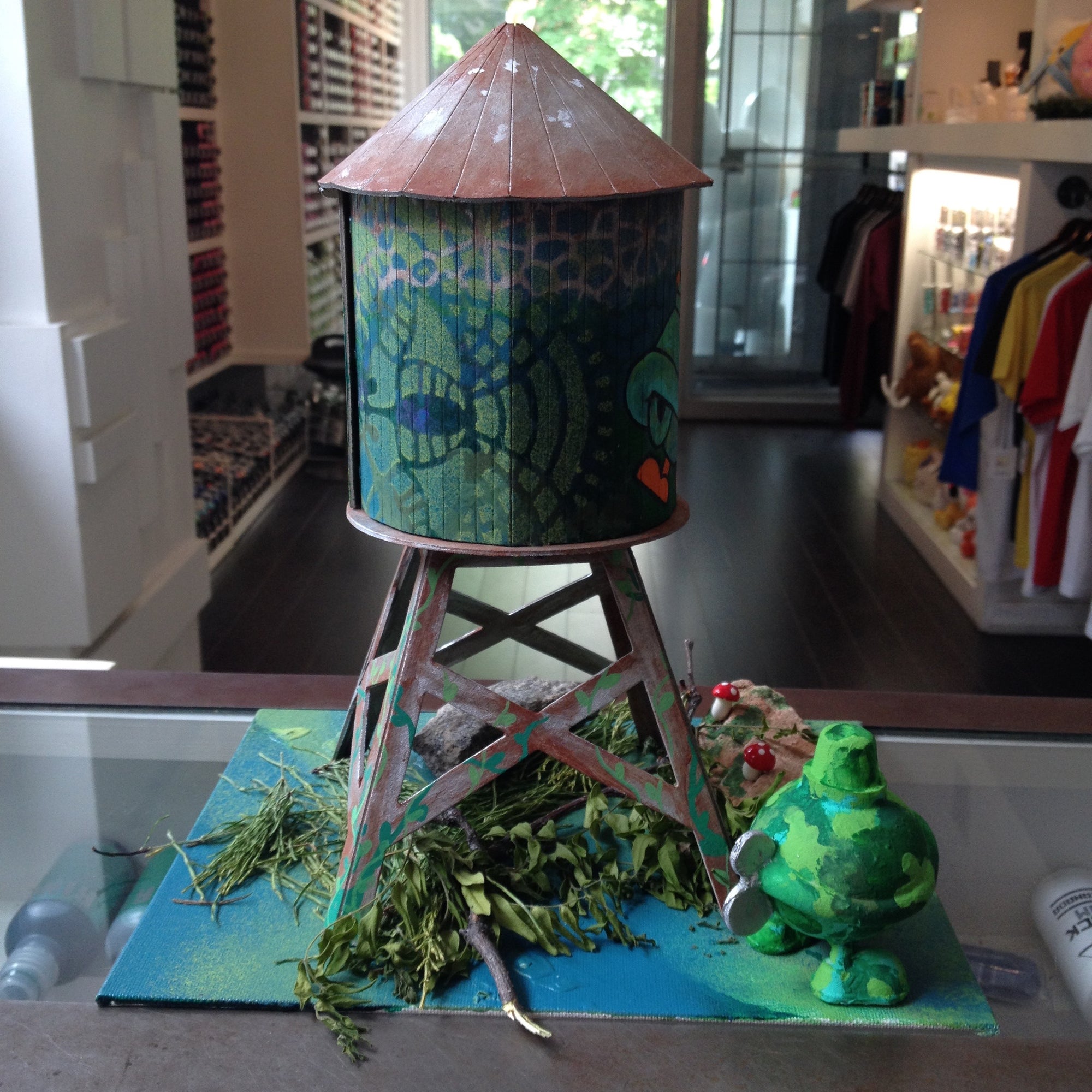 Turtle Caps Custom Boundless Brooklyn Water Tower - Mindzai  - 3