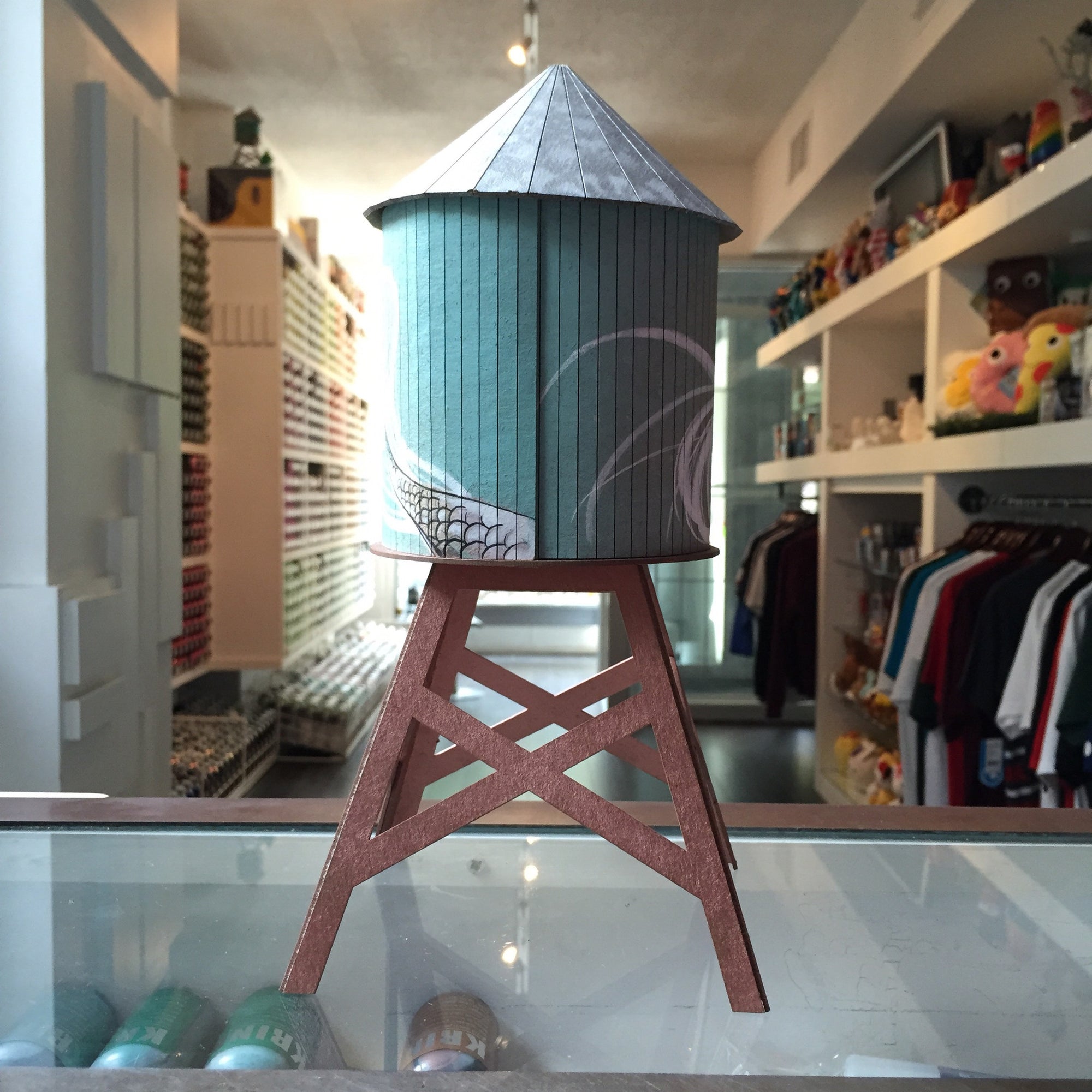 Yuhmi Collective Custom Boundless Brooklyn Water Tower - Mindzai  - 4