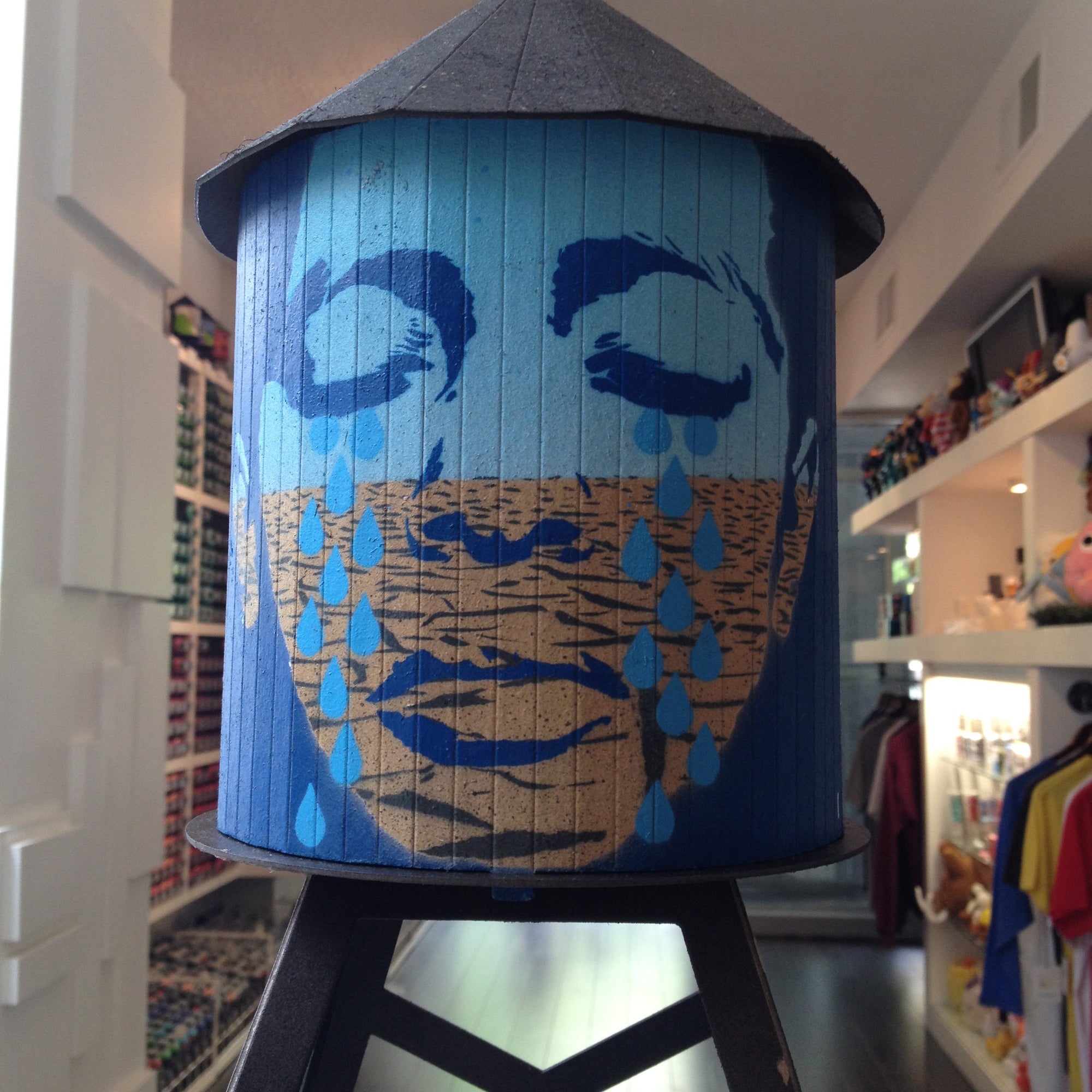 Icy and Sot Custom Boundless Brooklyn Water Tower - Mindzai  - 4