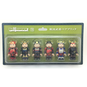 Sengoku Warlords 6-Piece 100% Bearbrick Set